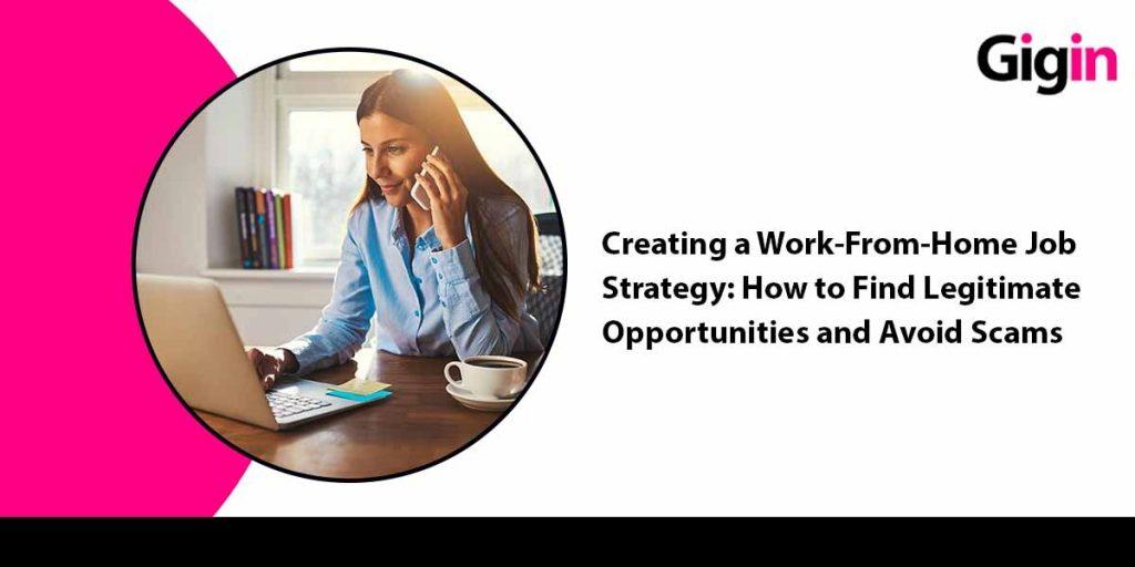 Work from home job apps