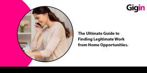 Work from home job apps