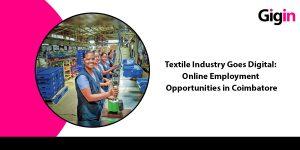 Online employment opportunities in Coimbatore