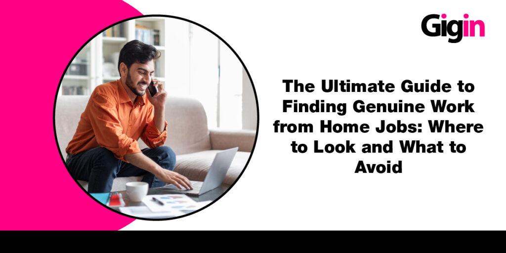 genuine work-from-home jobs