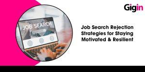 job search rejection strategies
