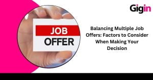 Balancing Multiple Job Offers