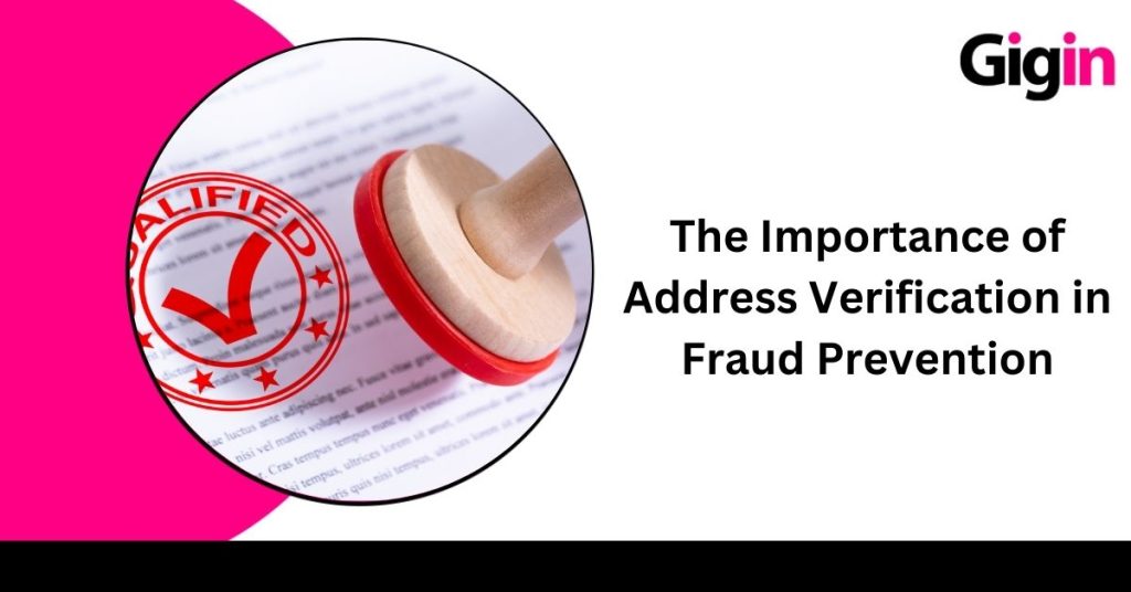 address verification