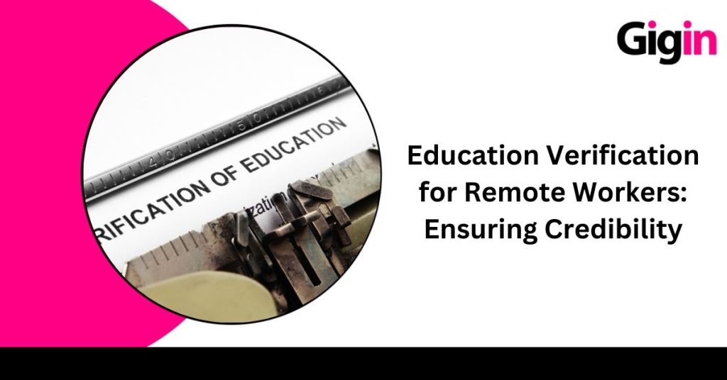 Education Verification