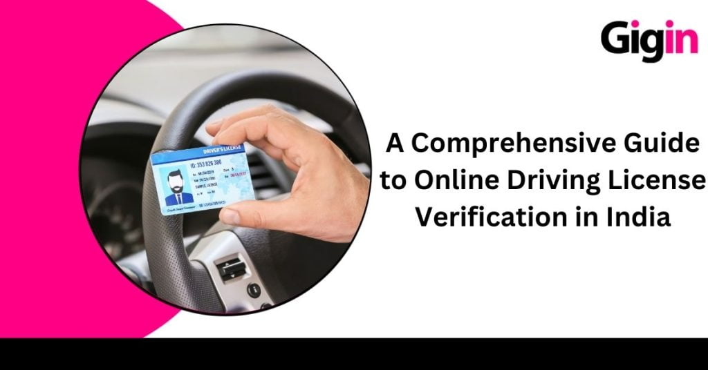 Driving License Verification