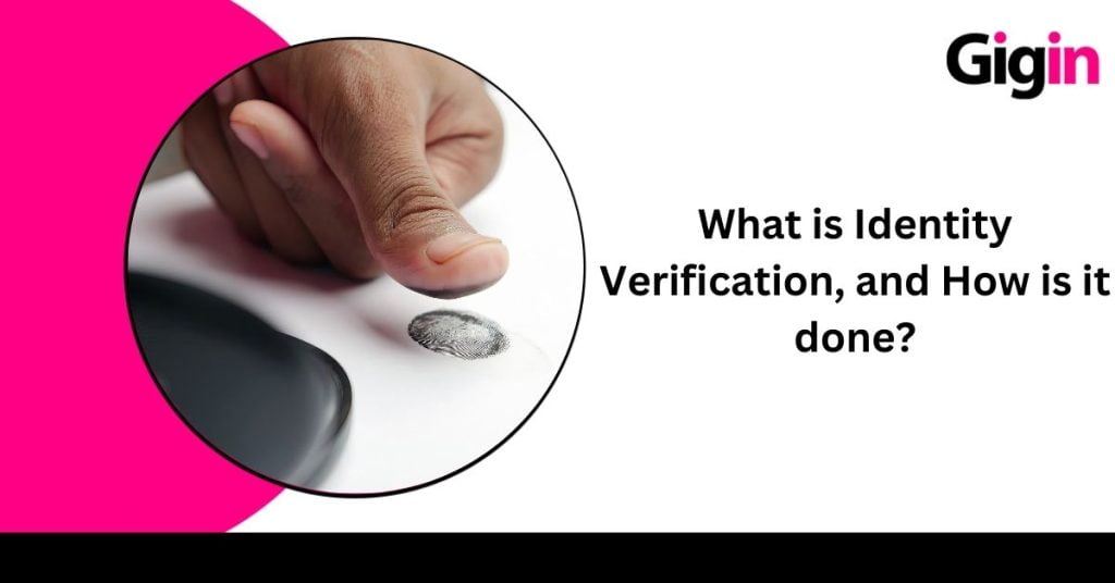 identity verification