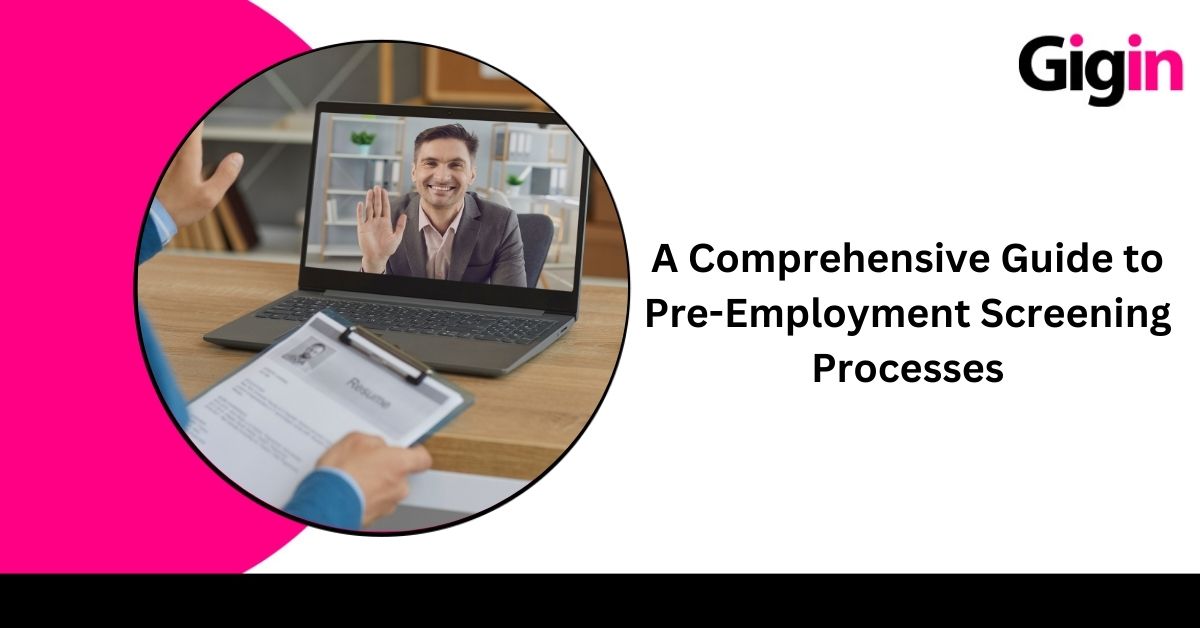 Pre-Employment Screening