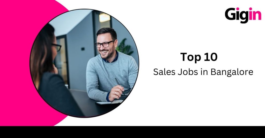 Sales Jobs in Bangalore