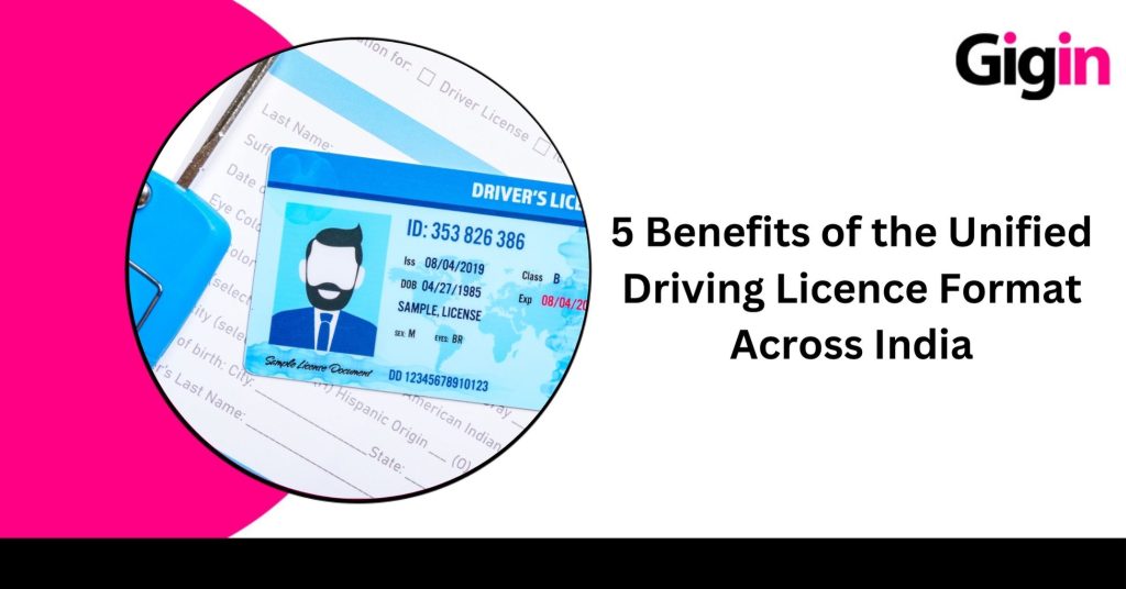 Driving Licence format