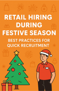 retail festive hiring