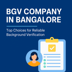 BGV Company in Bangalore
