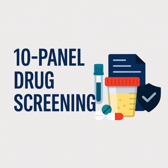 10-Panel Drug Screening