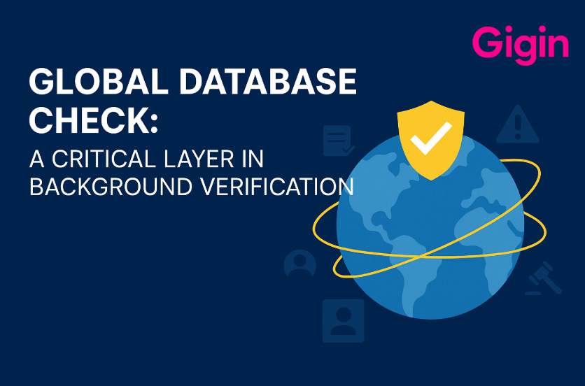 Global Database Check